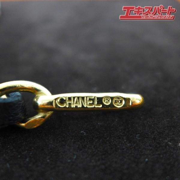 中古品 ヴィンテージ シャネル CHANEL レザー チェーンベルト ゴールド 公田店_4