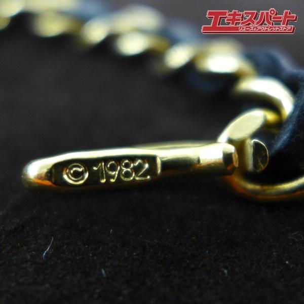 中古品 ヴィンテージ シャネル CHANEL レザー チェーンベルト ゴールド 公田店_5