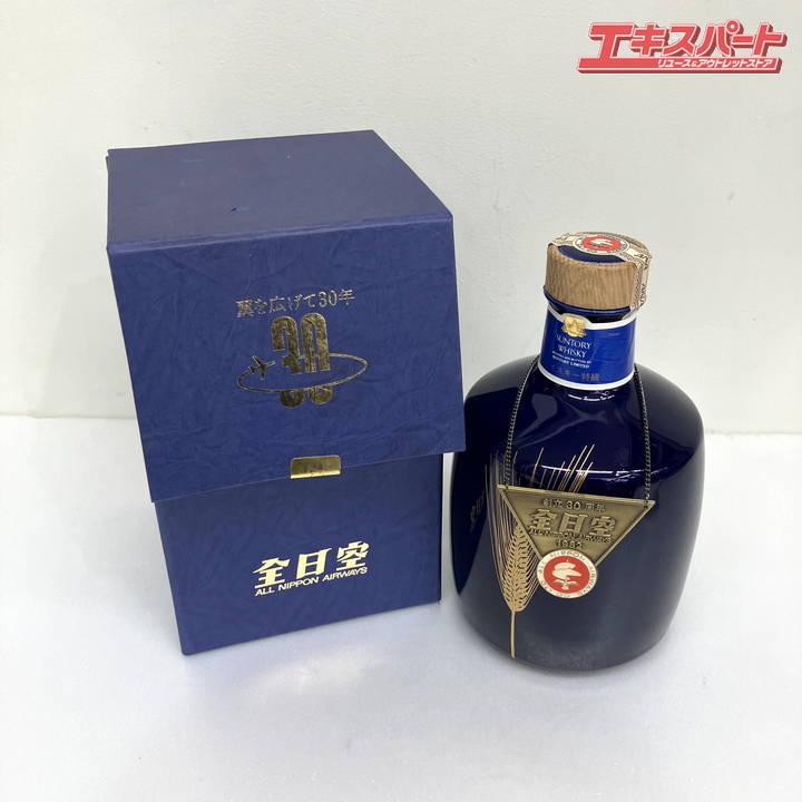 【未開栓品】 サントリー 全日空 ANA 創立30周年ボトル ウイスキー 未開栓品】 サントリー 全日空 ANA 創立30周年ボトル ウイスキー