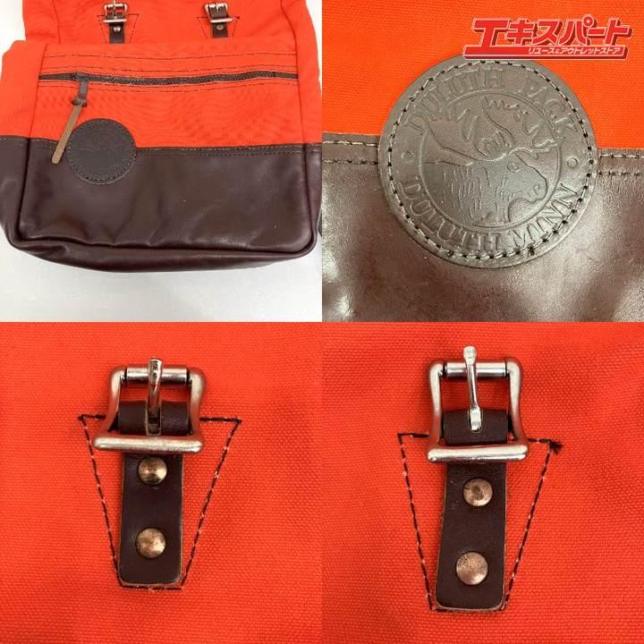 DULUTH PACK ダルースパック ロールトップ キャンバス レザー バック
