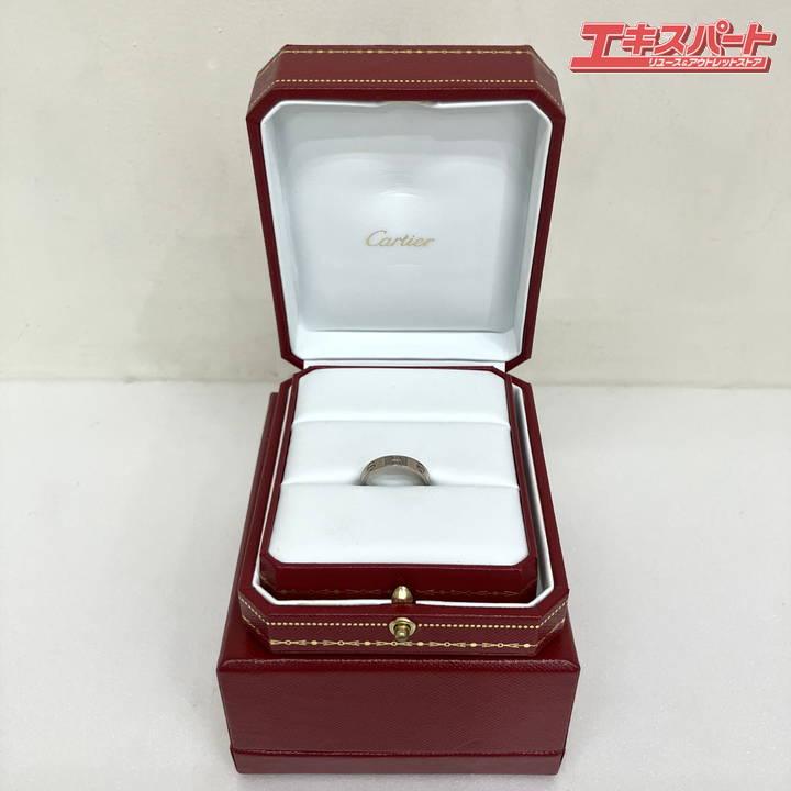 Cartier カルティエ ミニラブリング 12号 ホワイトゴールド K18 AU750 
