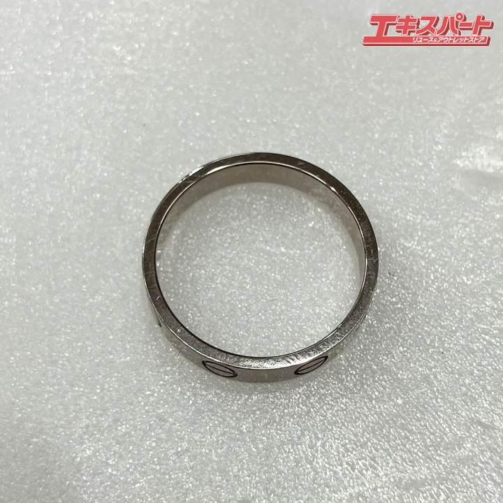 カルティエ ミニラブリング Au750 ホワイトゴールド 12号 Cartier カルティエ ミニラブリング 12号 ホワイトゴールド K18