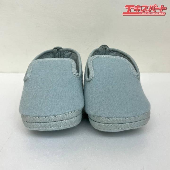 中古美品】 エルメス HERMES ファーストシューズ ベビーシューズ 刺繍 