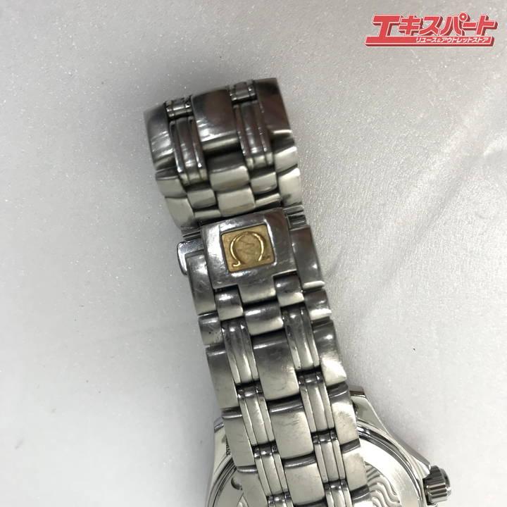 OMEGA オメガ Seamaster シーマスター 120m クオーツ/シルバー/青盤