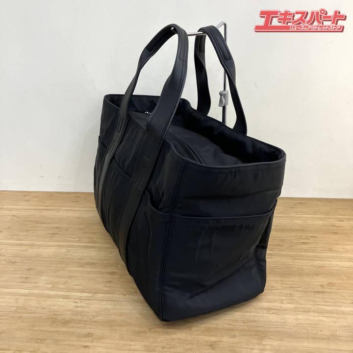 エルメス アカプルコPM トートバッグ ブラック ナイロン レザー ミニトート エルメス アカプルコPM トートバッグ ブラック ナイロン レザー