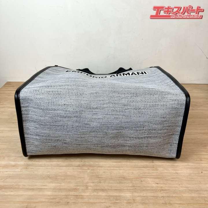 極美品 EMPORIO ARMANI エンポリオ アルマーニ ラメンジ トートバッグ