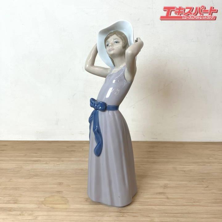 LLADRO リヤドロ フィギュリン 若草色の少女 ラグジュアリーポーセリン
