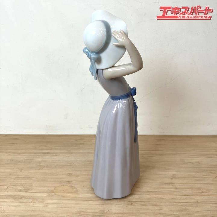 LLADRO リヤドロ フィギュリン 若草色の少女 ラグジュアリーポーセリン