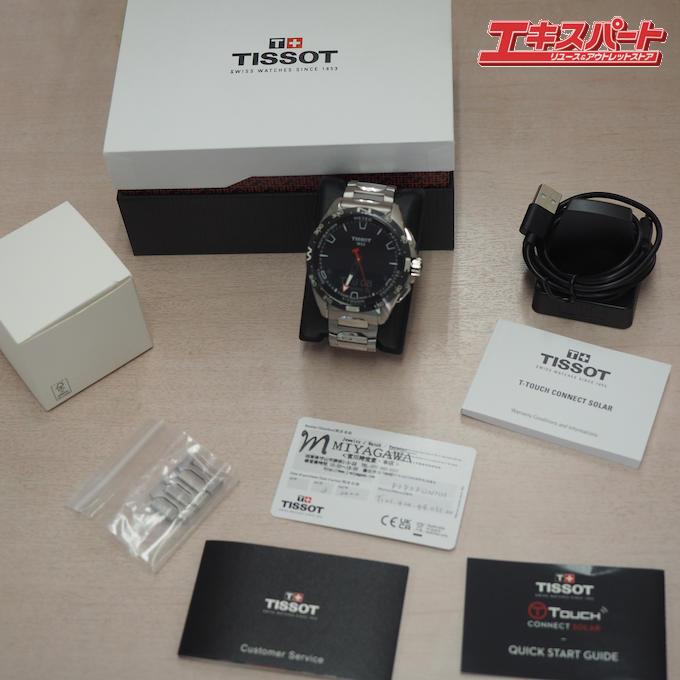 TISOTT ティソ T-TOUCH T121420A ブラックダイアル タッチパネル