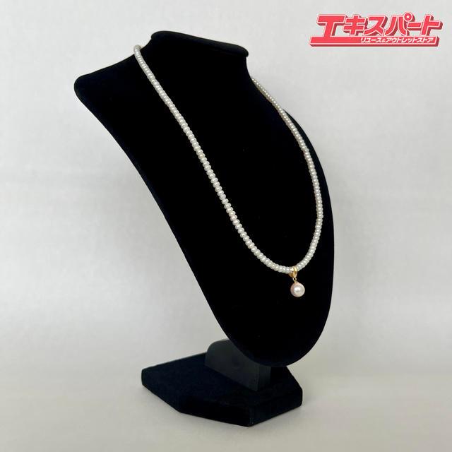 天然パールネックレス K18 750刻印 42.7cm 約8.23g 湘南台店_2