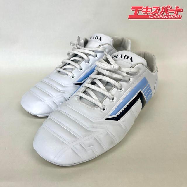 PRADA プラダ REVスニーカー イタリア製 2EG325 メンズ 26cm（7 1/2