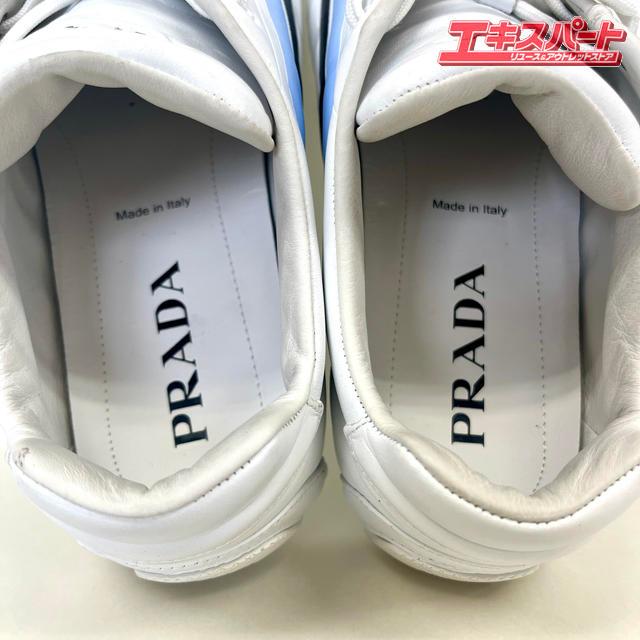 PRADA プラダ REVスニーカー イタリア製 2EG325 メンズ 26cm（7 1/2