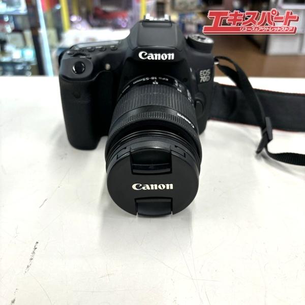Canon - EOS  70D シャッター回数3400程度 Canon EOS 70D ダブルズームキット シャッター回数3400 湘南台店