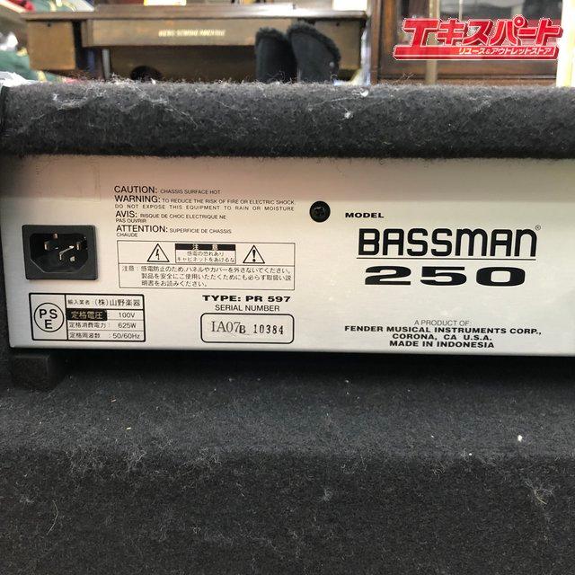 希少　フェンダー Fender USA ベースアンプ BASSMAN 250 希少 フェンダー Fender USA ベースアンプ BASSMAN 250