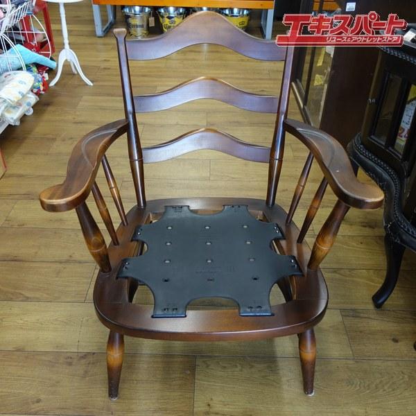 ヴィンテージ 飛騨家具 飛騨産業 乗鞍 リビングチェア 両肘付き キツツキ ヴィンテージ 飛騨家具 飛騨産業 乗鞍 リビングチェア (両肘付き