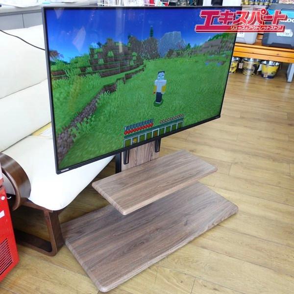 スタンド付きでスペース有効活用 you tube スタンド付き! 43型 4K液晶 