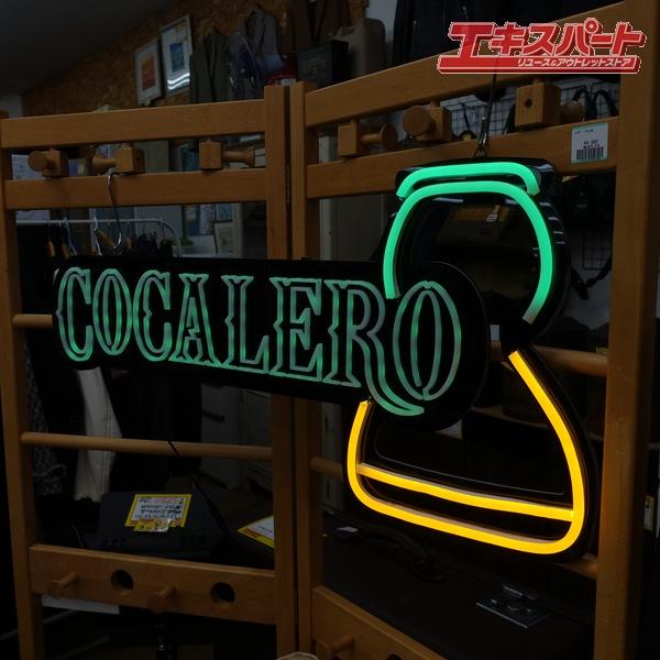 未使用 COCALERO コカレロ ネオンサイン LED 店舗ディスプレイにも