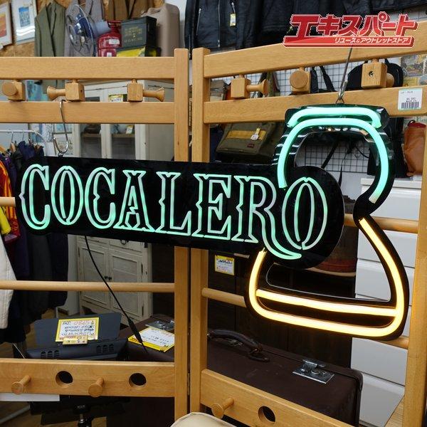 未使用 COCALERO コカレロ ネオンサイン LED 店舗ディスプレイにも