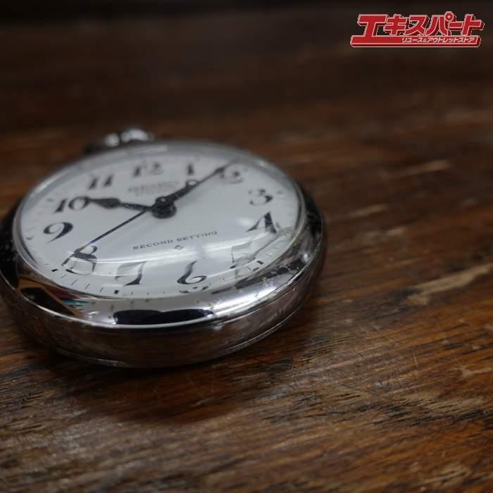 SEIKO セイコー プレシジョン 懐中時計 6110-0010 21石手巻 セコンド
