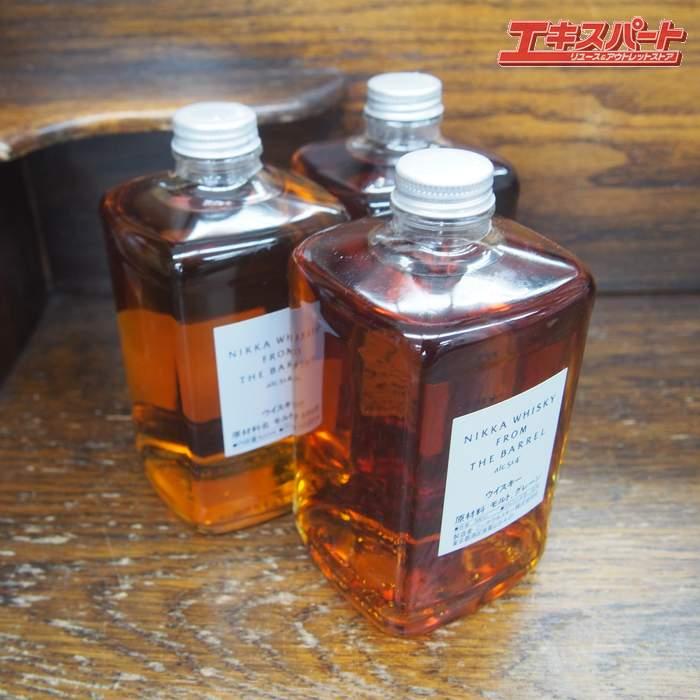 NIKKA ニッカ WHISKY FROM THE BARREL フロムザバレル 500ml×3本 辻堂