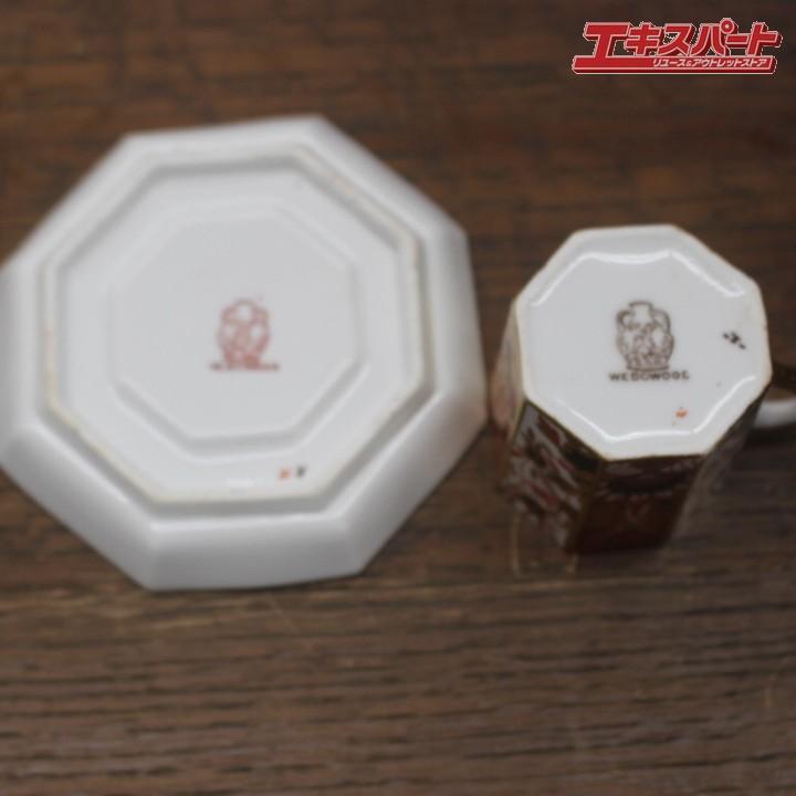 ウェッジウッド アンティーク 1880年 伊万里 金彩 カップ&ソーサー