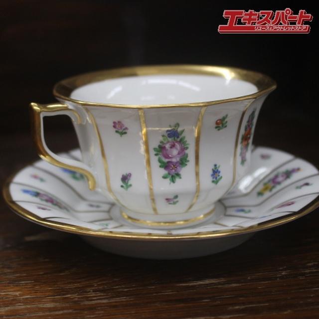 ロイヤルコペンハーゲン COPEN HAGEN 23㎝　3枚バラ売り可 美品 1950年 ロイヤルコペンハーゲン ヘンリエッタ 金彩 カップ