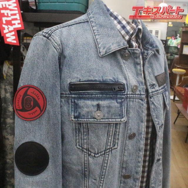 未使用 レア コーチ COACH ナルト コラボ デニム ジャケット XS NARUTO