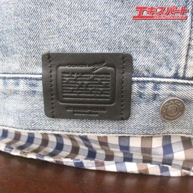 未使用 レア コーチ COACH ナルト コラボ デニム ジャケット XS NARUTO