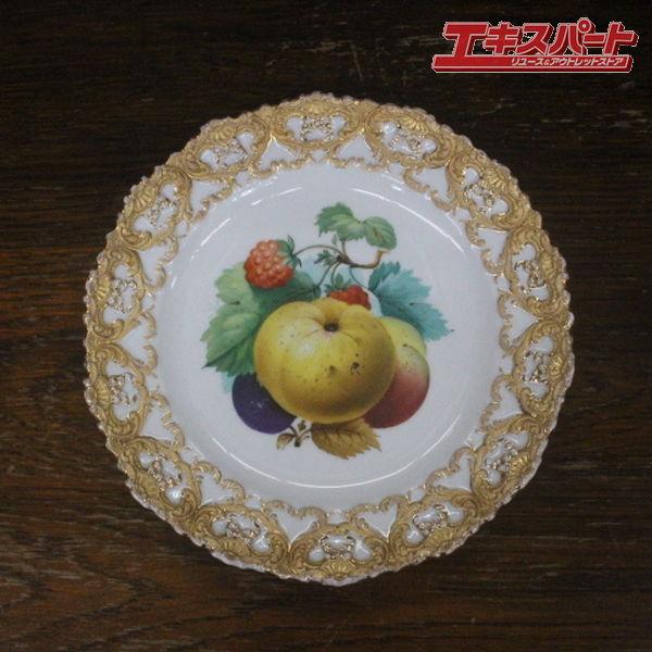 N】マイセン Meissen フルーツ 絵皿 プレート 金縁 【公式通販】