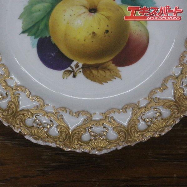 N】マイセン Meissen フルーツ 絵皿 プレート 金縁 【公式通販】