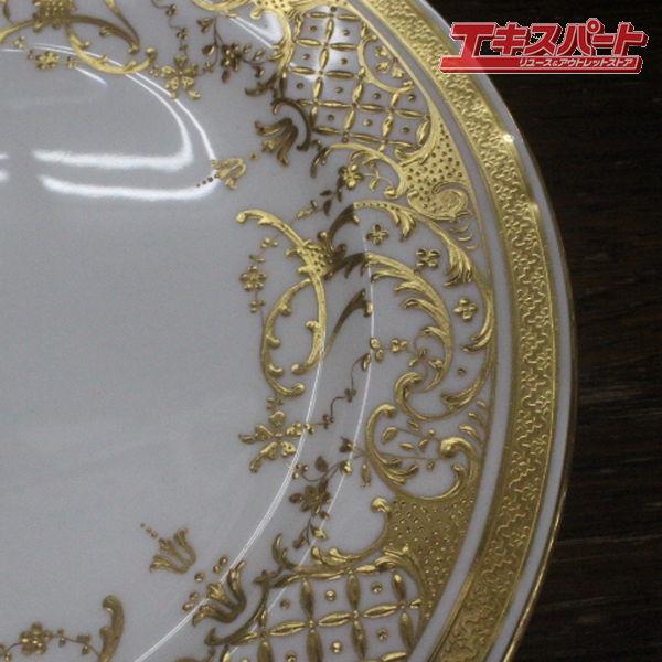 1850年頃 ミントン Minton 25cm 金彩 特注品 絵皿 プレート