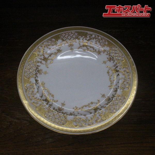 1850年頃 ミントン Minton 25cm 金彩 特注品 絵皿 プレート
