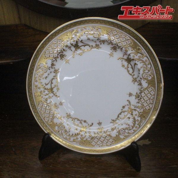 1850年頃 ミントン Minton 25cm 金彩 特注品 絵皿 プレート
