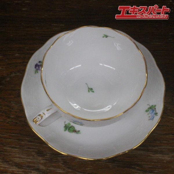 松坂屋購入品 未使用 ヘレンド Herend ペア バコニーの春 カップ