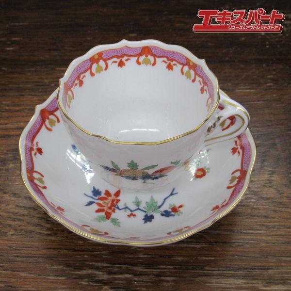美品 現代 マイセン meissen 柿右衛門写し モカ カップ ソーサー 一級
