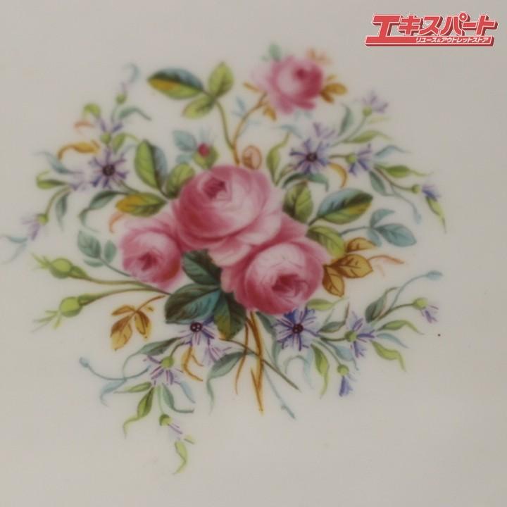 1874年頃 アンティーク ミントン 24.5cm ターコイズブルー エナメル