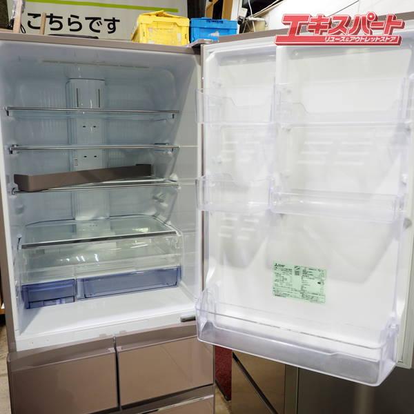 Mitsubishi/三菱 MR-B46A-P 5ドア 455L 右開き 冷蔵庫 2017年製 重量