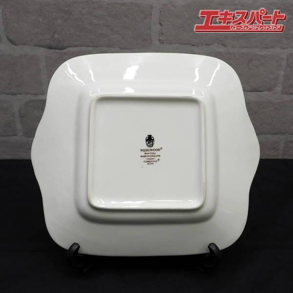 ウェッジウッド　フロレンティーン　ターコイズ　スクエア　プレート フロレンティーン ターコイズ スクエアプレート|WEDGWOOD公式