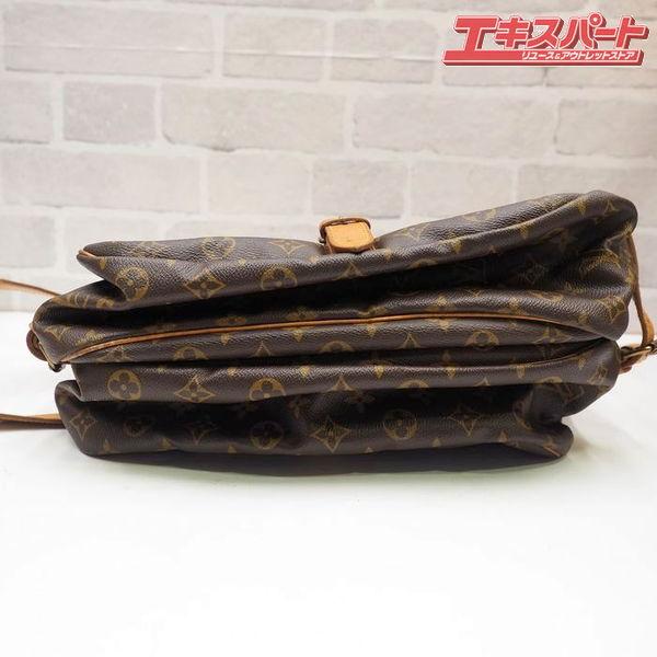LOUIS VUITTON ソミュール35 モノグラム ショルダーバッグ ルイ