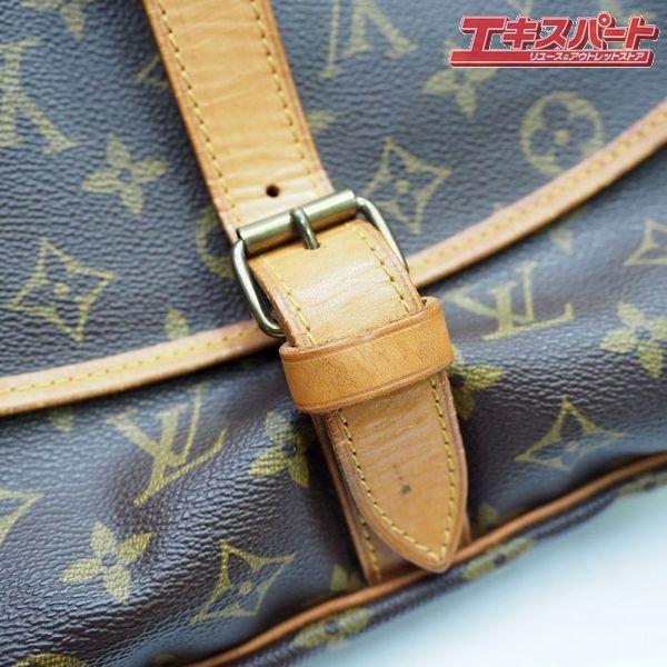 LOUIS VUITTON ソミュール35 モノグラム ショルダーバッグ ルイ