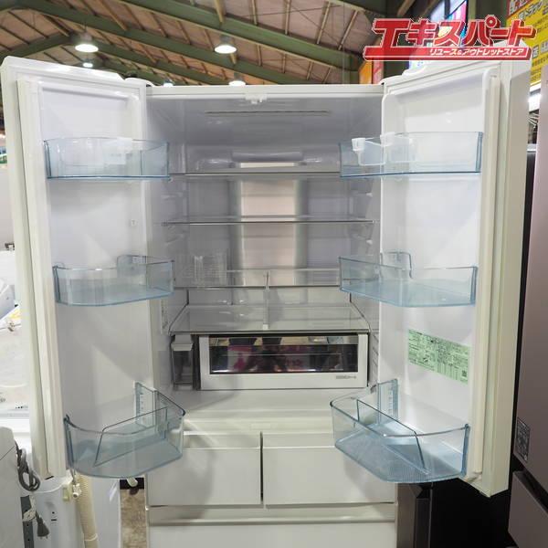 ノンフロン冷凍冷蔵庫 日立◆R-HW52K(XW)型 ◆2020年製◆520L HITACHI/日立 R-HW52K(XW) 6ドア 520L フレンチドア 冷蔵庫 2020