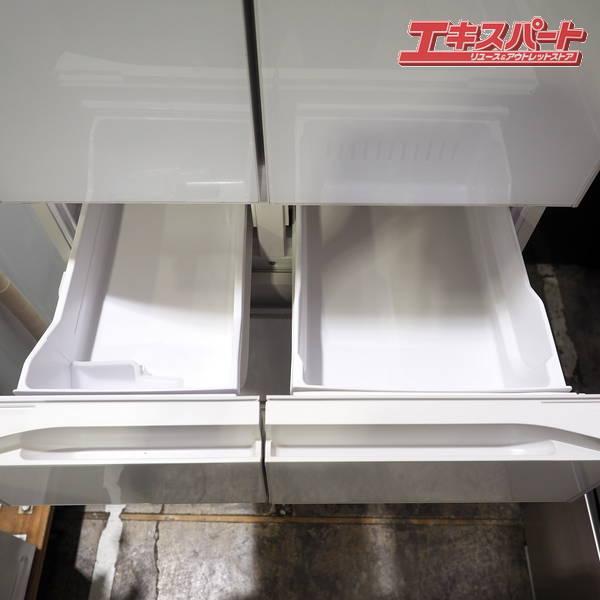HITACHI/日立 R-HW52K(XW) 6ドア 520L フレンチドア 冷蔵庫 2020年製 