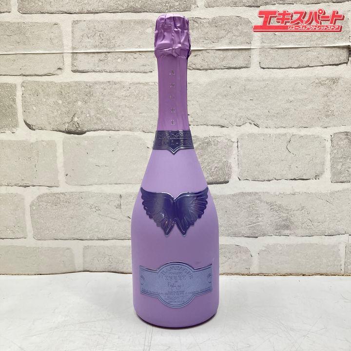 【新品未開栓】エンジェルシャンパン ドゥミセック パープル レザータイプ エンジェル シャンパン ドゥミセック ハロウィン限定 パープル〈レザー