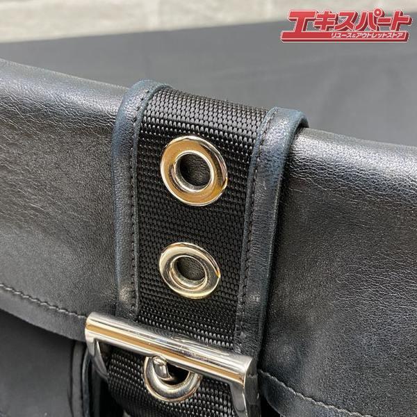 PRADAショルダーバッグ PRADA ショルダーバッグ BT0465 ナイロン レザー 斜め掛け サイドロゴ