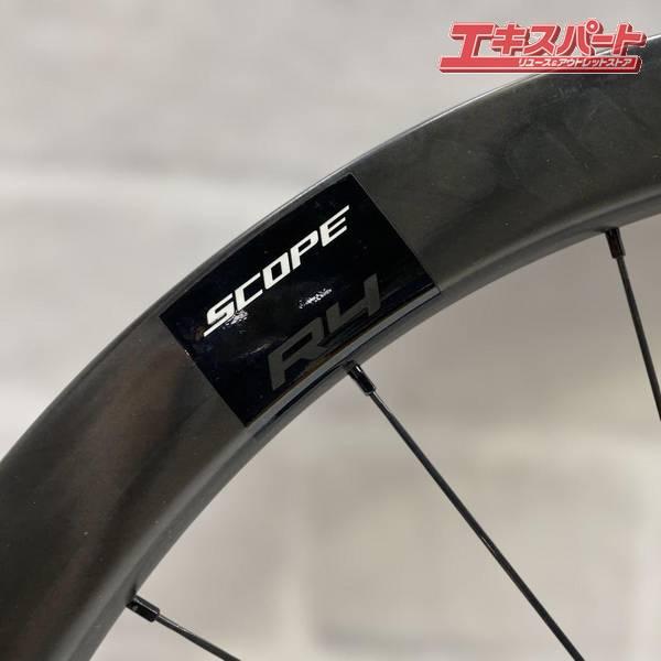 SCOPE CYCLING R4 DISC 622×21C カーボンホイール SCOPE CYCLING/スコープサイクリング R4 DISC 622×21C カーボン
