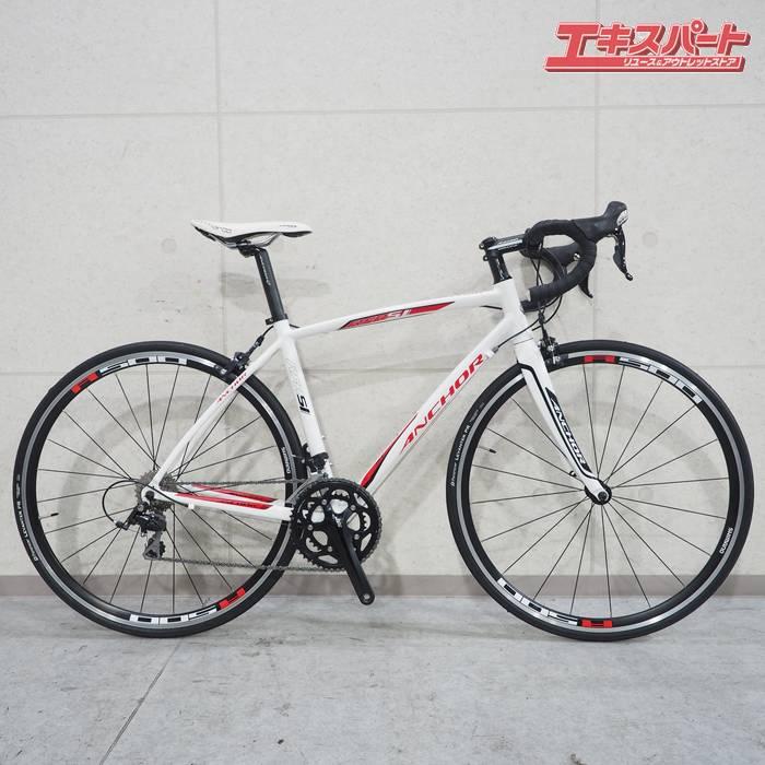 ANCHOR ロードバイク ホワイト 2x10ギア ANCHOR RFA5 EPSE 105 5700 2×10s 2014 アンカー ロードバイク 戸塚店