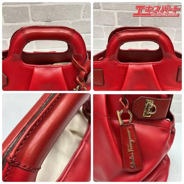 Salvatore Ferragamo サルヴァトーレ・フェラガモ ガンチーニ 2WAY