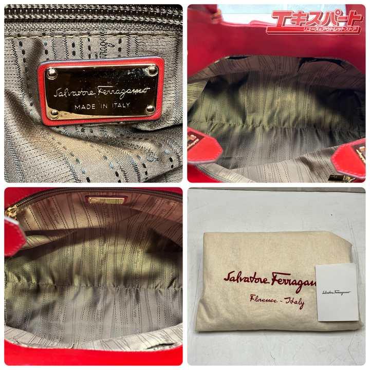 Salvatore Ferragamo サルヴァトーレ・フェラガモ ガンチーニ 2WAY