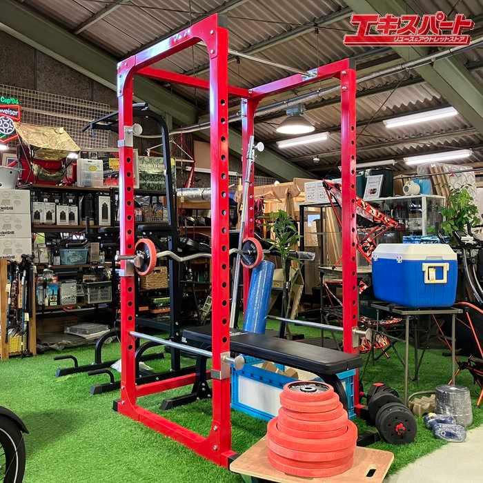 【引取り限定】パワーラック ファイティングロード 総重量145kg セット 引取・自社配送限定】パワーラック ファイティングロード ベンチ