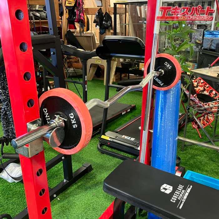 【引取り限定】パワーラック ファイティングロード 総重量145kg セット 引取・自社配送限定】パワーラック ファイティングロード ベンチ